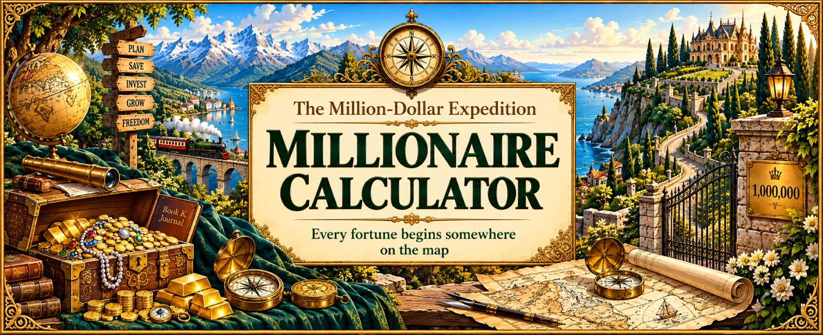 Millionaire Calculator — The Million-Dollar Expedition